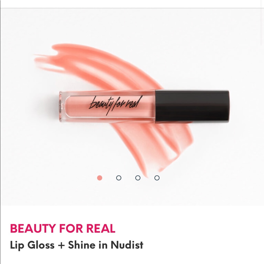 5/$25❣️BEAUTY FOR REAL
Lip Gloss + Shine in Nudist
